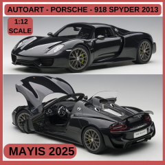1:12 ÖLÇEK AUTOART - PORSCHE - 918 SPYDER 2013