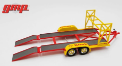 1/18 GMP SHELL OIL TANDEM CAR TRAILER - 18948