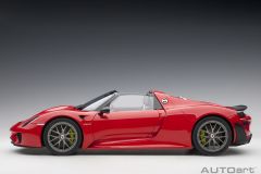 1:12 ÖLÇEK AUTOART - PORSCHE - 918 SPYDER WEISSACH PACKAGE 2013