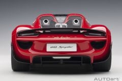 1:12 ÖLÇEK AUTOART - PORSCHE - 918 SPYDER WEISSACH PACKAGE 2013