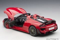 1:12 ÖLÇEK AUTOART - PORSCHE - 918 SPYDER WEISSACH PACKAGE 2013