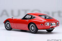 1/18 AUTOart Toyota 2000GT 1967 (Red) - 79547
