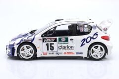 OTTO-MOBILE - PEUGEOT - 206 WRC TEAM PEUGEOT ESSO N 15 RALLY TOUR DE CORSE 1999 GILLES PANIZZI - HERVE PANIZZI