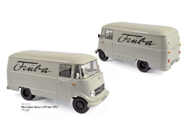 1957 Mercedes Benz L319 Van Fruba