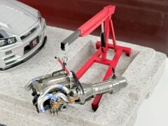 HATALI - 1/18 Motorhelix Nissan Skyline GT-R GTR R34 Nismo Customized (Silver Grey) - M83429-H