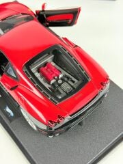 HATALI - 1/18 HOT WHEELS ELITE Ferrari F430 Red Black Limited Edition - N5421