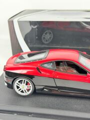 HATALI - 1/18 HOT WHEELS ELITE Ferrari F430 Red Black Limited Edition - N5421
