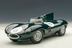 1/18 AUTOART Jaguar D-Type Le Mans 24 HRS Race Winner #6 J.M. Hawthorn / I.L. Bueb - 85586