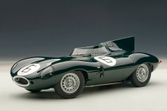 1/18 AUTOART Jaguar D-Type Le Mans 24 HRS Race Winner #6 J.M. Hawthorn / I.L. Bueb - 85586