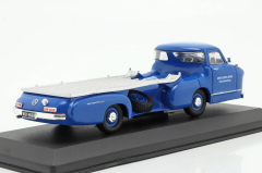 1/43 IXO Mercedes-Benz Race Car Transporter The blue wonder year 1955 blue