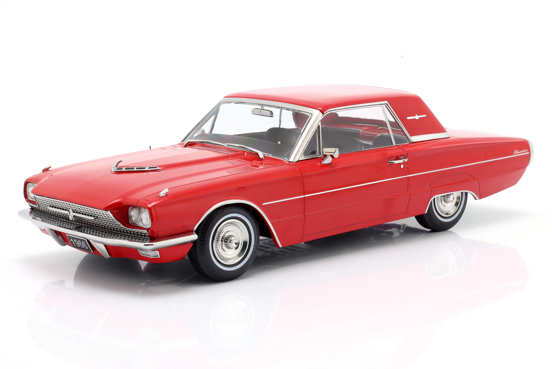 1/18 KK-SCALE - FORD USA - 1/18 KK-SCALE - FORD USA - THUNDERBIRD CABRIOLET HARD-TOP CLOSED 1966CABRIOLET OPEN 1966