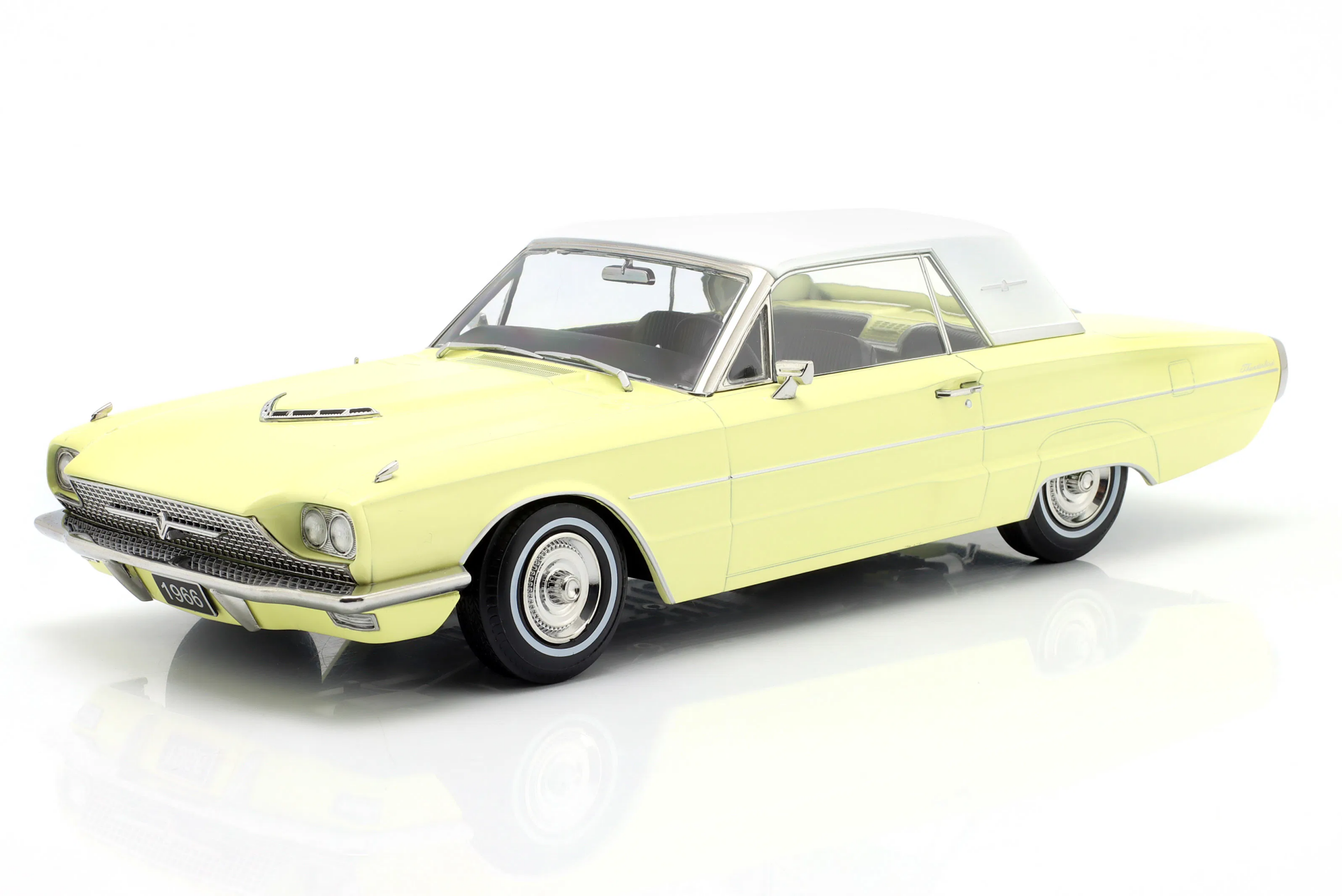 1/18 KK-SCALE - FORD USA - 1/18 KK-SCALE - FORD USA - THUNDERBIRD CABRIOLET HARD-TOP CLOSED 1966CABRIOLET OPEN 1966