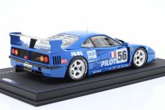 BBR-MODELS - FERRARI - F40 LM 3.5L TURBO V8 TEAM PILOT PEN RACING N 56 24h LE MANS 1996 MICHEL FERTE - OLIVIER THEVENIN - NICOLAS LEBOISSETIER