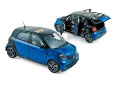 2015 Smart Forfour, black/blue