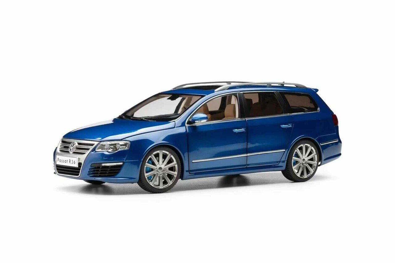1/18 NZG Volkswagen Passat Estate R36 Wagon (BİSCAYA BLUE)