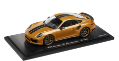 HATALI - 1/18 Spark Porsche 911 Turbo S 991 (Gold Yellow Metallic) Exclusive Series - WAP0219040H-H