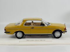 1/18 NOREV Mercedes Benz 280 CE (C123) 1980 Sahara Yellow - 183985