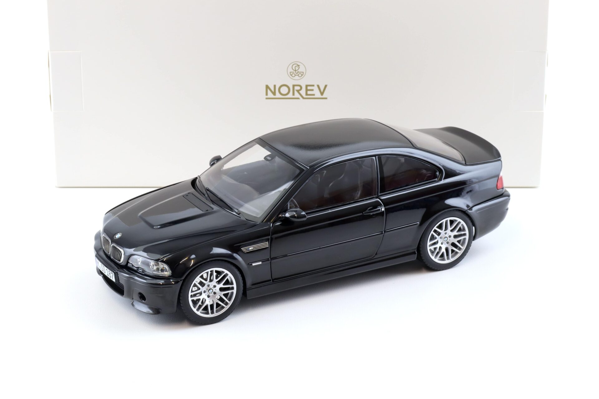 1/18 Norev BMW M3 CSL E46 Coupe 2000 Saphire black - 183017