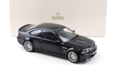 1/18 Norev BMW M3 CSL E46 Coupe 2000 Saphire black - 183017