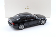 1/18 Norev BMW M3 CSL E46 Coupe 2000 Saphire black - 183017