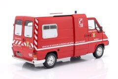 OTTO-MOBILE - RENAULT - MASTER T30D VAN VEHICULE DE SECOURS D'URGENCE AUX ASPHYXIES MARSEILLE MARINE SAPEURS POMPIERS 1980
