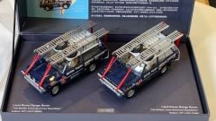 ALMOST-REAL - LAND ROVER - SET 2X RANGE ROVER THE BRITISH TRANS AMERICAS EXPEDITION 1971