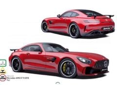 2018 Mercedes-AMG GT R, red