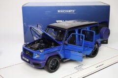 1/18 MINICHAMPS - MERCEDES-BENZ AMG G63 2018 BLUE