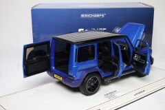 1/18 MINICHAMPS - MERCEDES-BENZ AMG G63 2018 BLUE