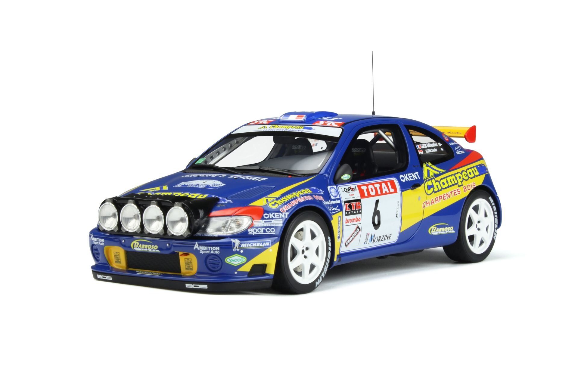 OTTO-MOBILE - RENAULT - MEGANE MAXI (night version) N 6 5th RALLY MONT BLANC 2000 S.LOEB - D.ELENA - OT960