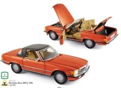 1986 Mercedes-Benz 300 SL, inca red