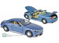 2018 Mercedes Benz Maybach S650 Cabriolet, blue metallic