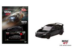 1/64 2017 Honda Civic Type R (FK8) left hand drive, black