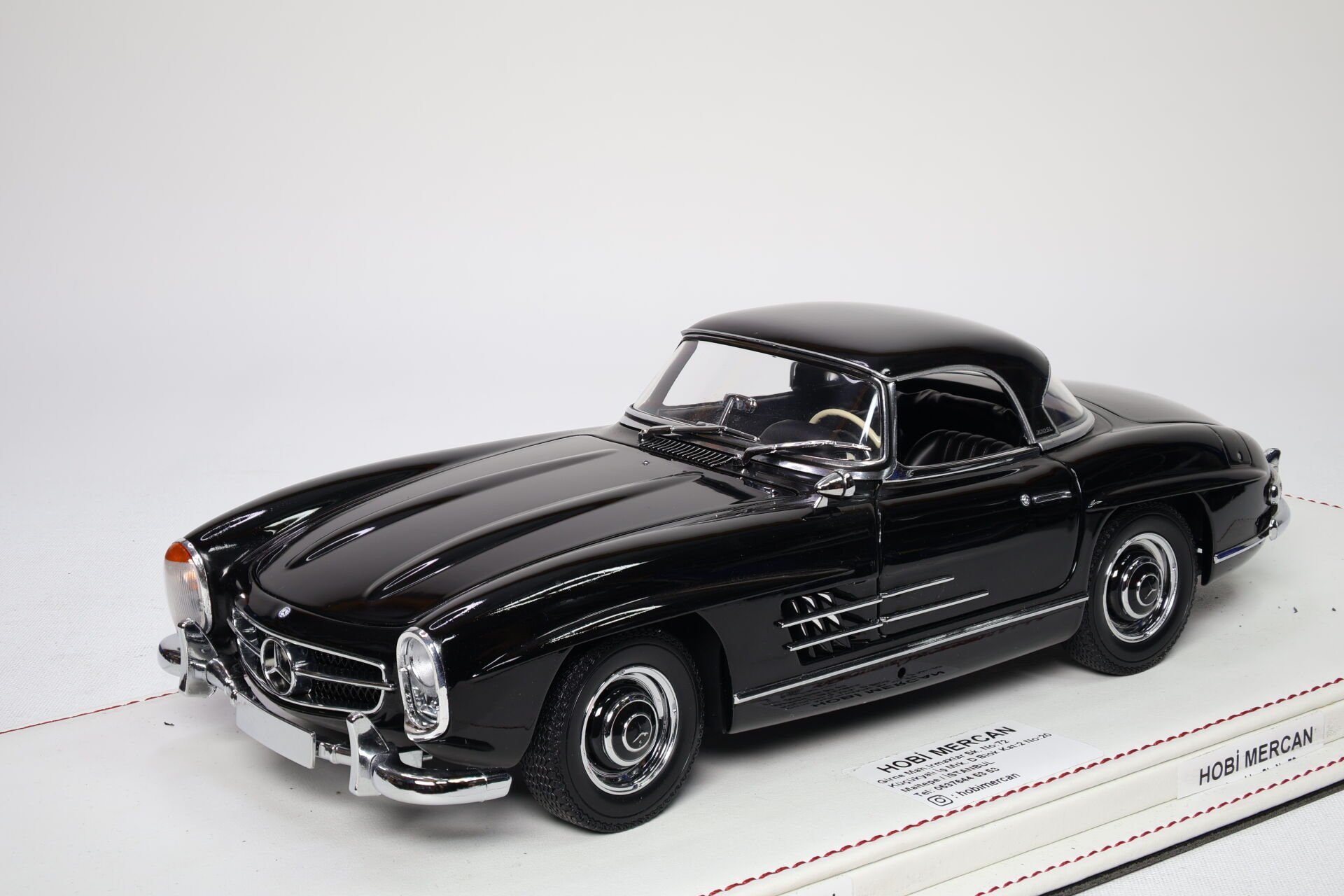 1/18 MINICHAMPS - MERCEDES BENZ - 300SL ROADSTER (W198) CABRIOLET HARD-TOP 1958