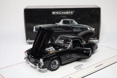 1/18 MINICHAMPS - MERCEDES BENZ - 300SL ROADSTER (W198) CABRIOLET HARD-TOP 1958