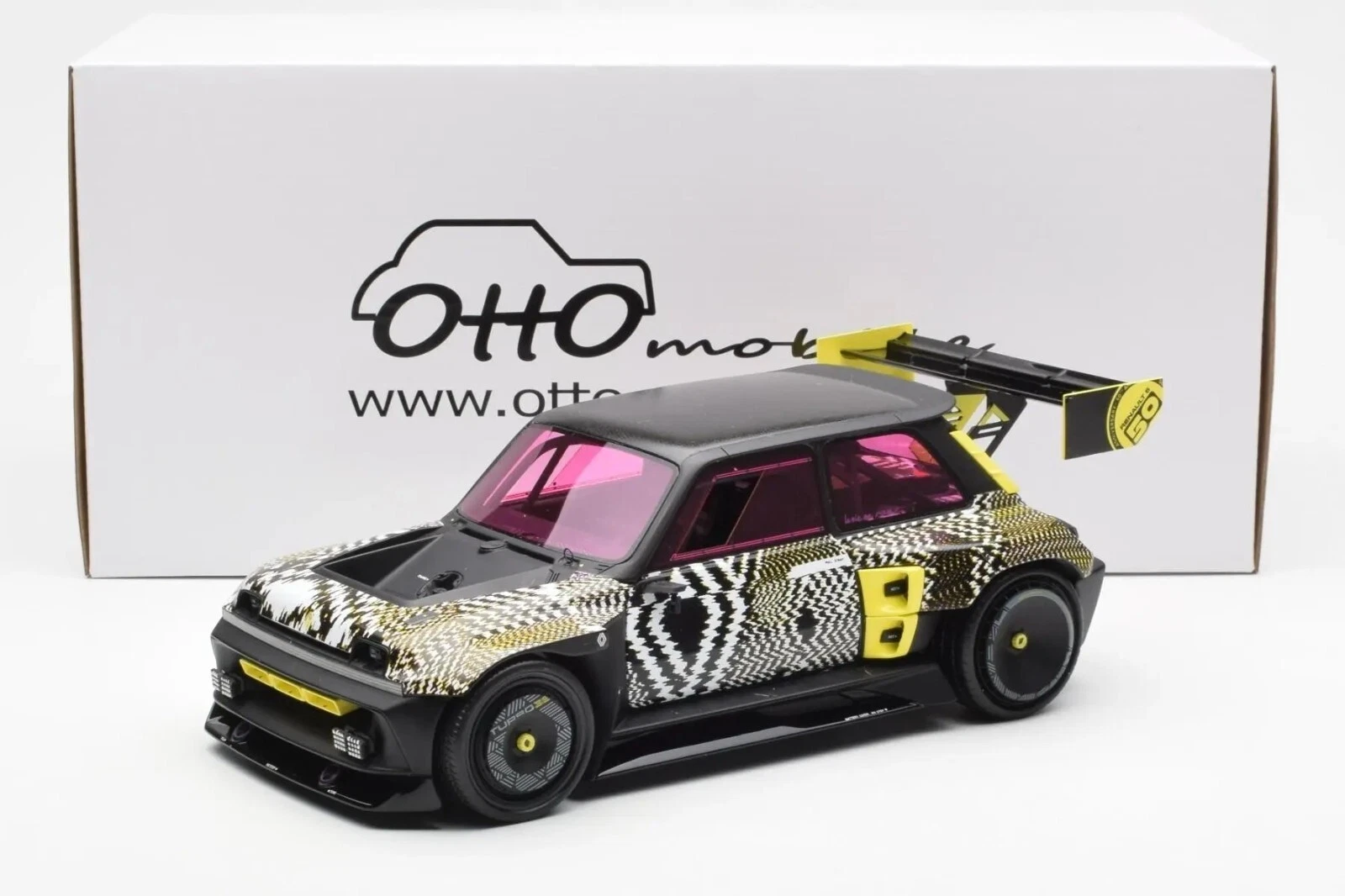 1/18 OTTO RENAULT R5 MAXI TURBO 3E BLACK - OT447