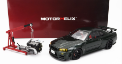 MOTORHELIX - NISSAN - SKYLINE GT-R (R34) NISMO Z-TUNE COUPE 1999 WITH ENGINE