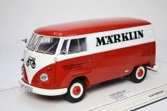 1/18 SCHUCO - VOLKSWAGEN - T1 VAN PUBLICITAIRE MARKLIN 1962