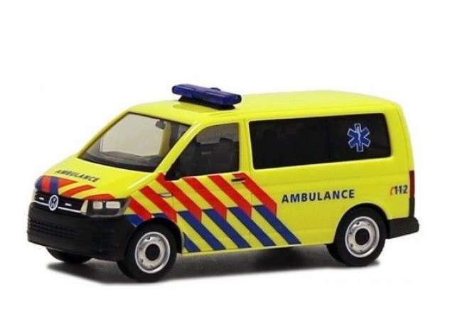 1/87 Volkswagen T6 Ambulance (NL), yellow