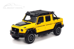 1/18 Almost Real 2020 Mercedes Benz Brabus G800 Adventure XLP Yellow
