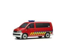 1/87 Volkswagen T6 Fire Department (B), red
