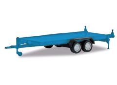 1/87 Car ambulance, trailer, blue