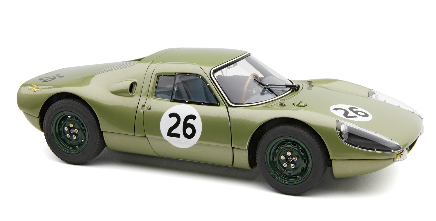1/18 CMC Porsche 904 Carrera GTS, Silverstone Int. Grand Touring 1964, Innes Ireland, #26
