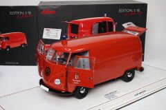 1/18 SCHUCO - VOLKSWAGEN - T1 SAMBA VAN FEUERWEHR BERLIN 1957