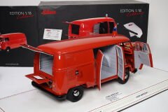 1/18 SCHUCO - VOLKSWAGEN - T1 SAMBA VAN FEUERWEHR BERLIN 1957