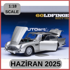 AUTOART - ASTON MARTIN - DB5 1964 - 007 JAMES BOND - GOLDFINGER - MISSIONE GOLDFINGER WITH WEAPONS