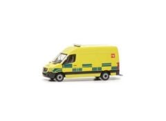 1/87 Mercedes Benz Sprinter Ambulance Croix Rouge (B), yellow/green