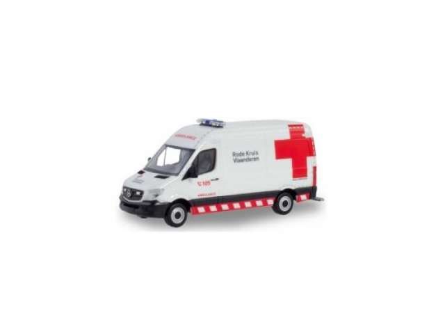 1/87 Mercedes Benz Sprinter Red Cross (B), white/red