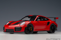 1/18 AUTOart Porsche 911 (991.2) GT2 RS Weissach Package (Guards Red)