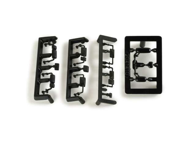 1/87 LKW mirrors (90s), black